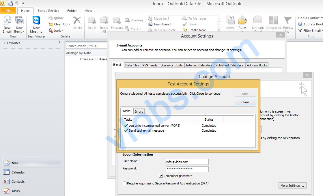 Cara Setting Email cPanel di Outlook 8