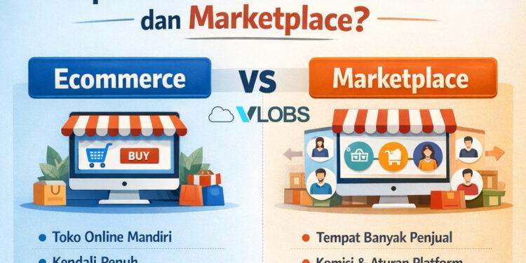 Perbedaan Ecommerce dan Marketplace