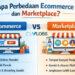 Perbedaan Ecommerce dan Marketplace