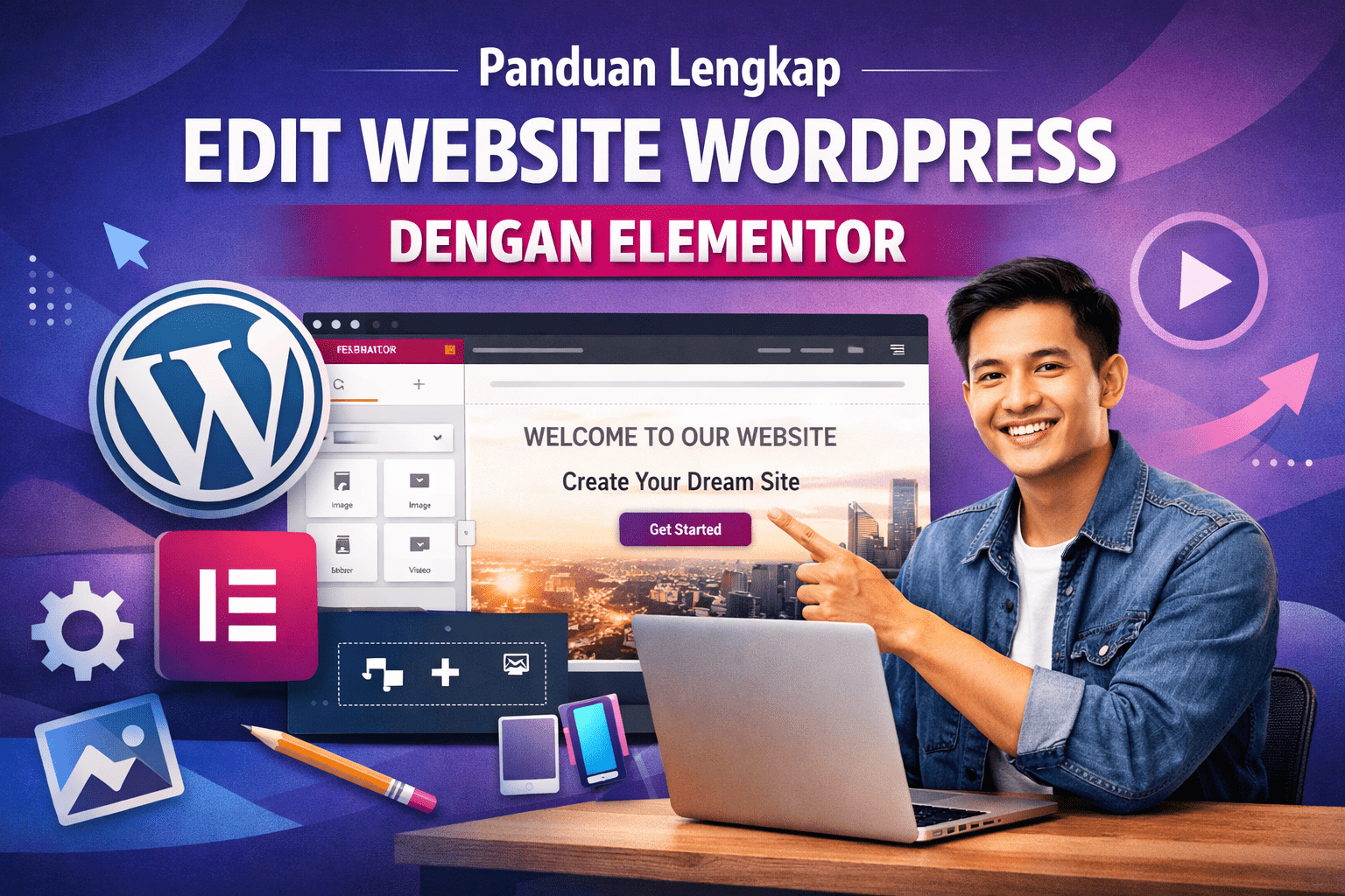 Panduan Mengedit Website Dengan Elementor di WordPress