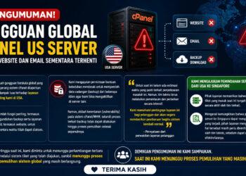Gangguan Global cPanel Layanan Web dan Email Sementara Terhenti