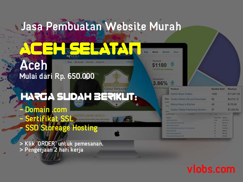 Jasa Pembuatan Website Murah Di Aceh Selatan - Aceh