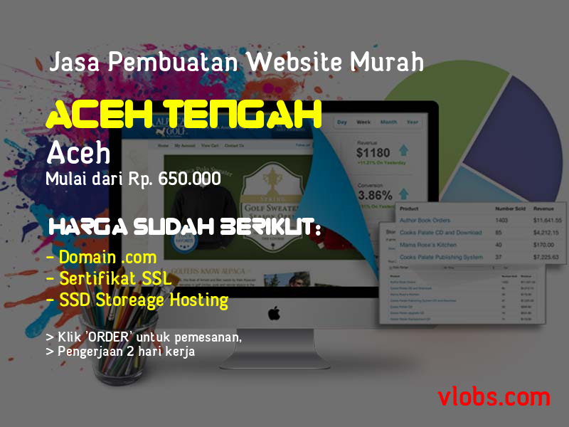 Jasa Pembuatan Website Murah Di Aceh Tengah - Aceh
