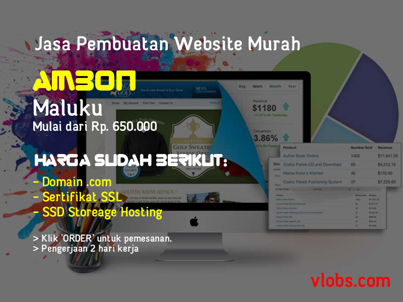 Jasa Pembuatan Website Murah Di Ambon - Maluku