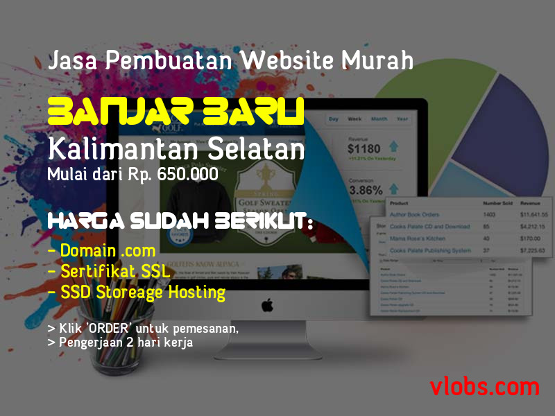Jasa Pembuatan Website Murah Di Banjar Baru - Kalimantan Selatan
