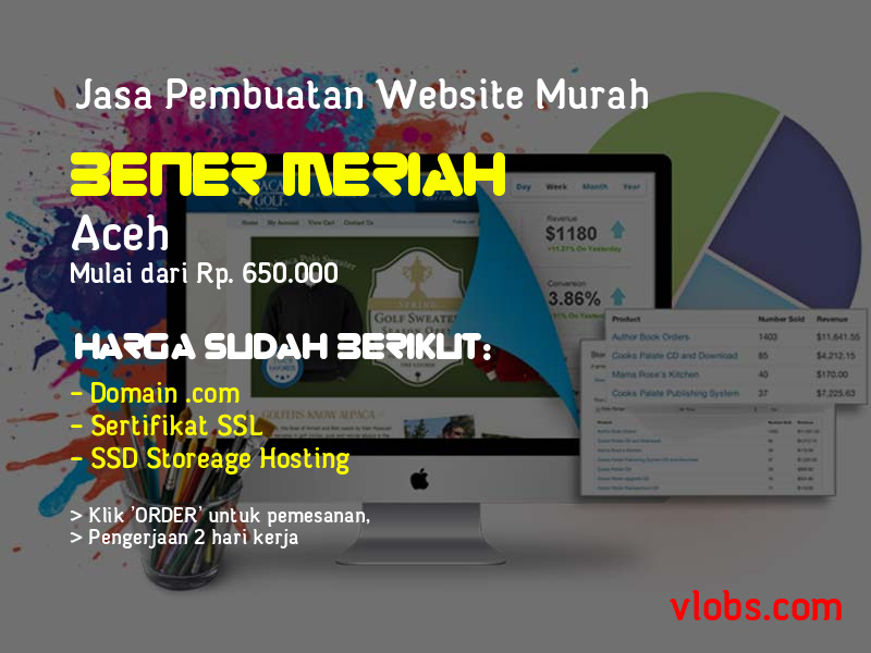 Jasa Pembuatan Website Murah Di Bener Meriah - Aceh