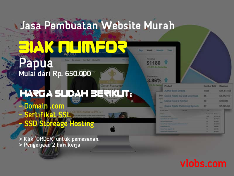 Jasa Pembuatan Website Murah Di Biak Numfor - Papua