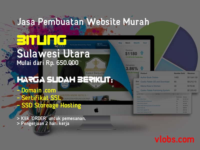 Jasa Pembuatan Website Murah Di Bitung - Sulawesi Utara