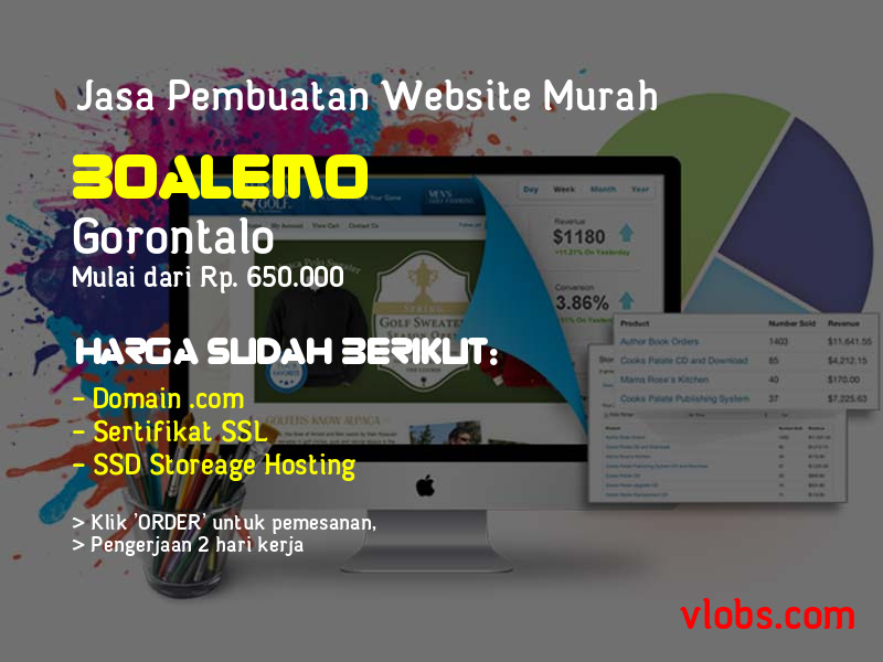 Jasa Pembuatan Website Murah Di Boalemo - Gorontalo