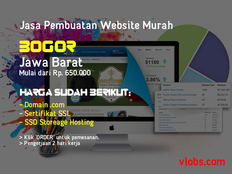 Jasa Pembuatan Website Murah Di Bogor Mulai Rp 650.000