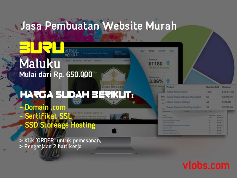 Jasa Pembuatan Website Murah Di Buru - Maluku