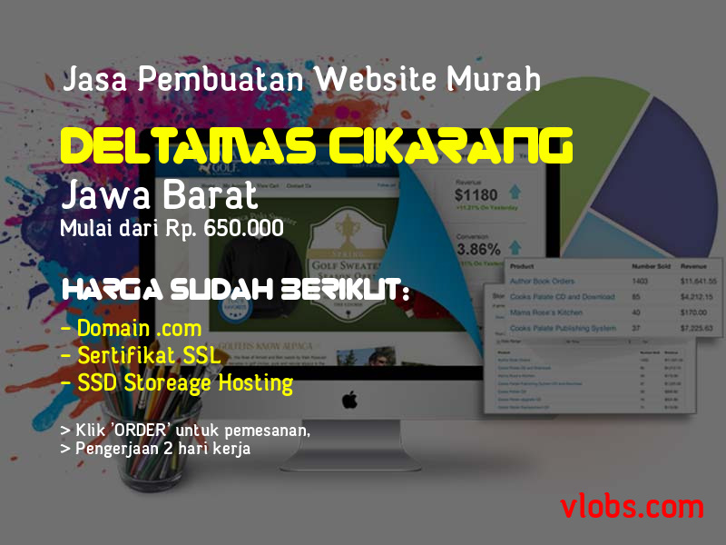 Jasa Pembuatan Website Murah Di Deltamas Cikarang - Jawa Barat