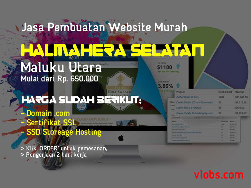 Jasa Pembuatan Website Murah Di Halmahera Selatan - Maluku Utara
