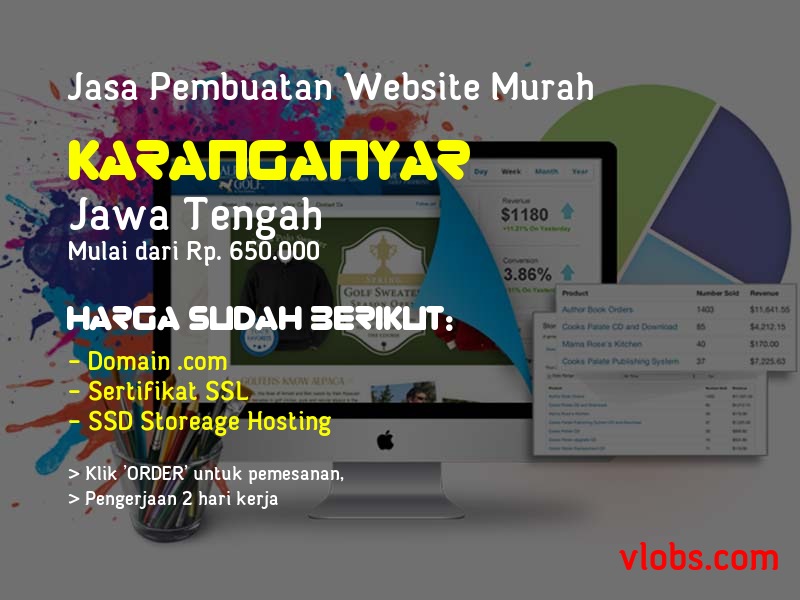 Jasa Pembuatan Website Murah Di Karanganyar - Jawa Tengah