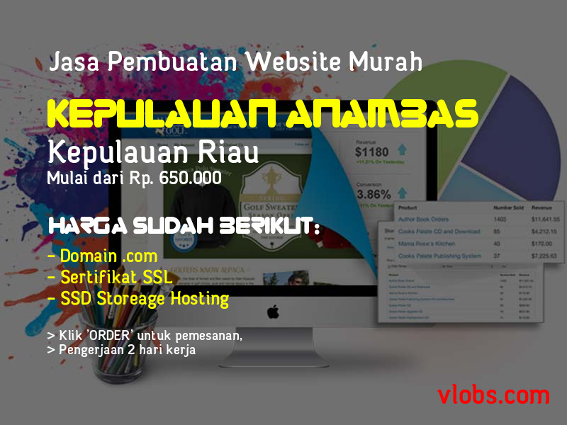 Jasa Pembuatan Website Murah Di Kepulauan Anambas - Kepulauan Riau