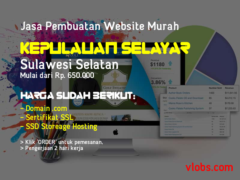 Jasa Pembuatan Website Murah Di Kepulauan Selayar - Sulawesi Selatan