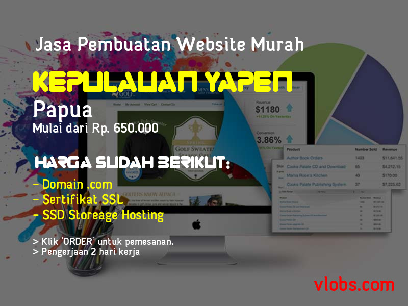 Jasa Pembuatan Website Murah Di Kepulauan Yapen - Papua