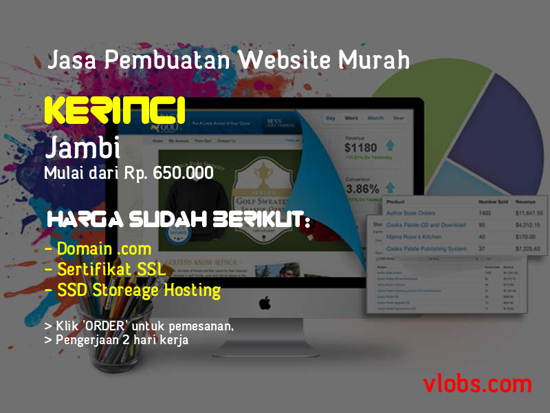Jasa Pembuatan Website Murah Di Kerinci - Jambi