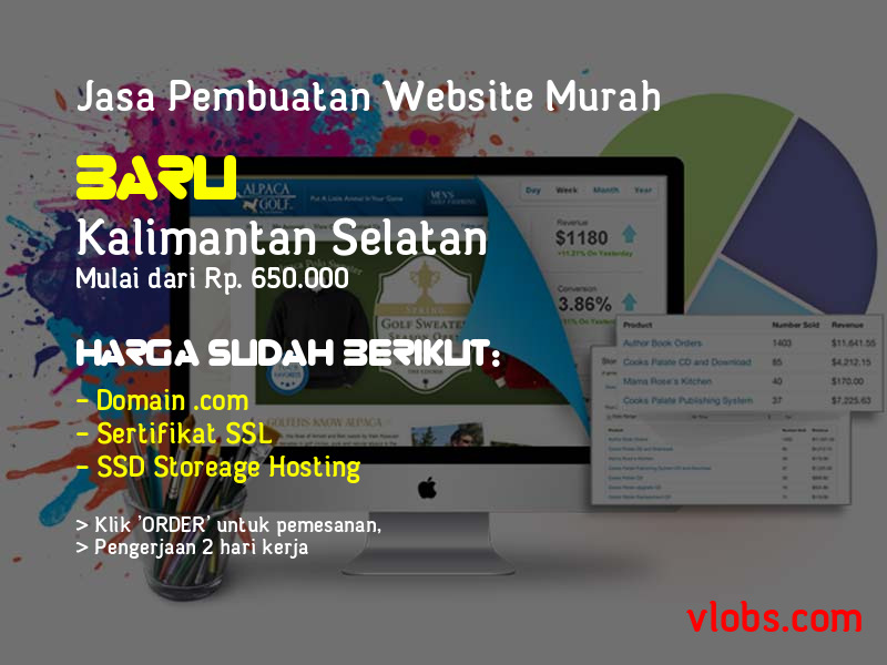 Jasa Pembuatan Website Murah Di Kota Baru - Kalimantan Selatan