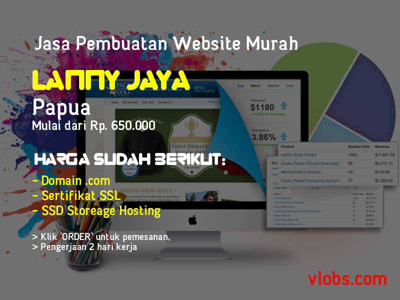 Jasa Pembuatan Website Murah Di Lanny Jaya - Papua