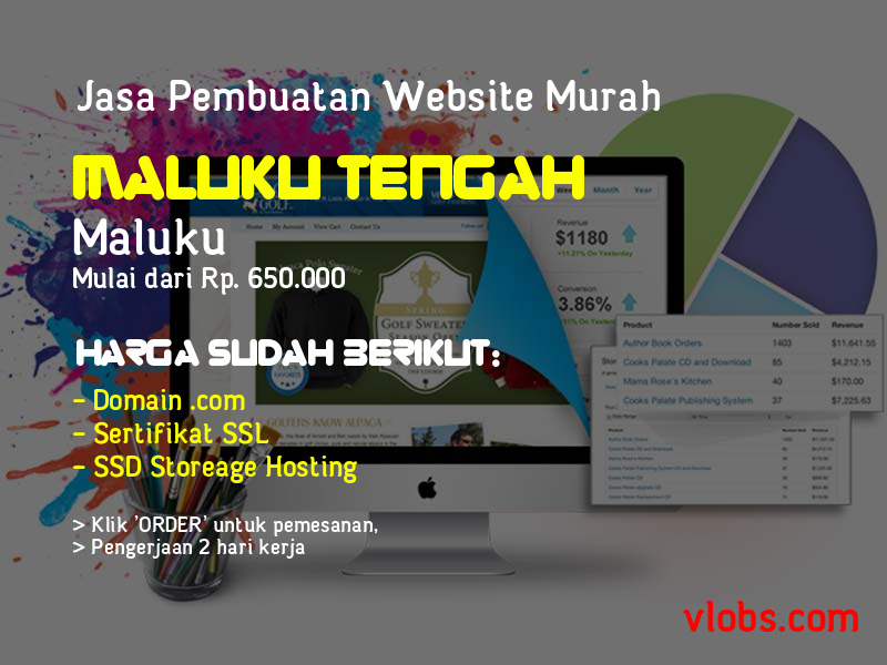 Jasa Pembuatan Website Murah Di Maluku Tengah - Maluku