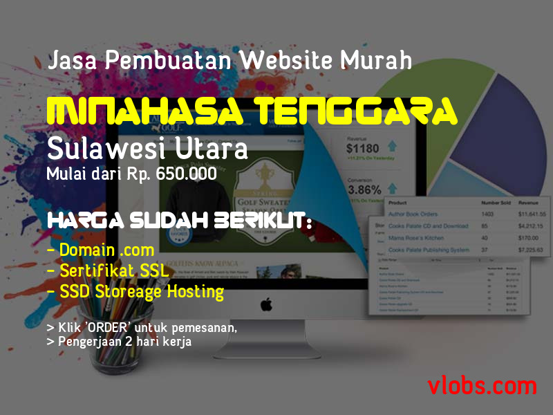 Jasa Pembuatan Website Murah Di Minahasa Tenggara - Sulawesi Utara