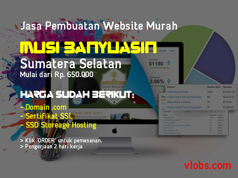 Jasa Pembuatan Website Murah Di Musi Banyuasin - Sumatera Selatan