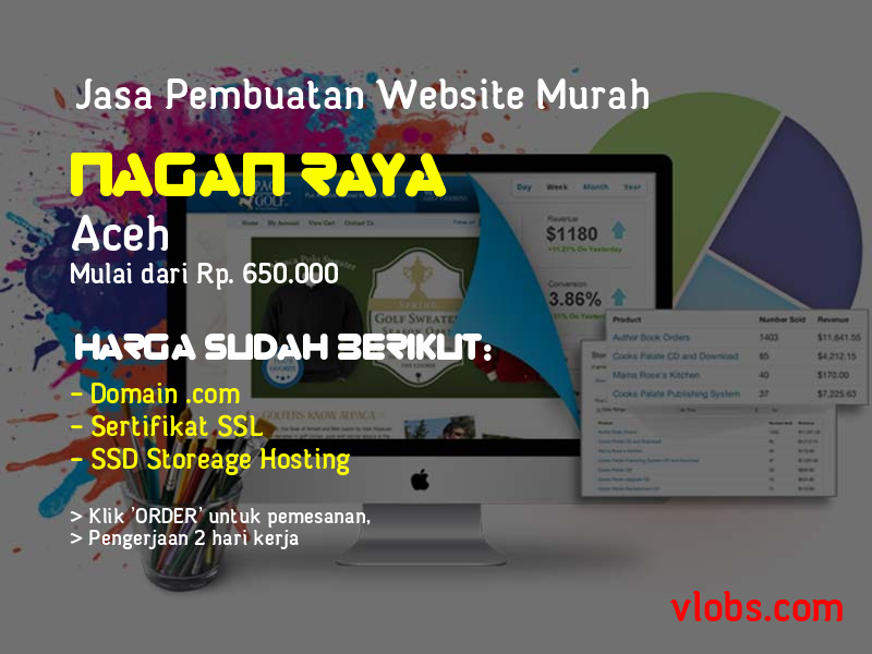 Jasa Pembuatan Website Murah Di Nagan Raya - Aceh