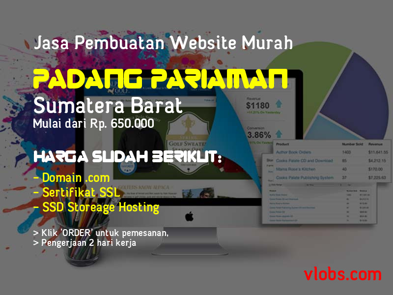 Jasa Pembuatan Website Murah Di Pariaman - Sumatera Barat