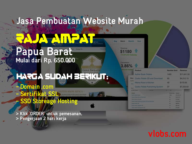 Jasa Pembuatan Website Murah Di Raja Ampat - Papua Barat