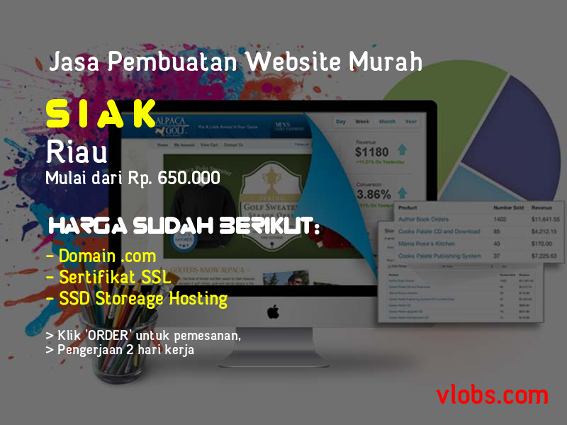 Jasa Pembuatan Website Murah Di S I A K - Riau