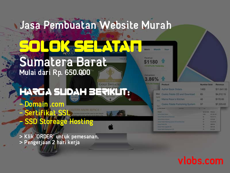 Jasa Pembuatan Website Murah Di Solok Selatan - Sumatera Barat