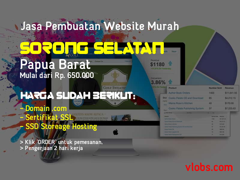 Jasa Pembuatan Website Murah Di Sorong Selatan - Papua Barat
