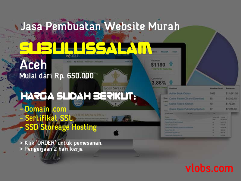 Jasa Pembuatan Website Murah Di Subulussalam - Aceh