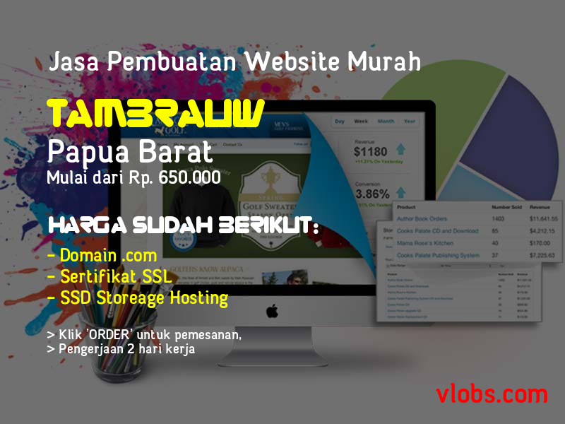 Jasa Pembuatan Website Murah Di Tambrauw - Papua Barat