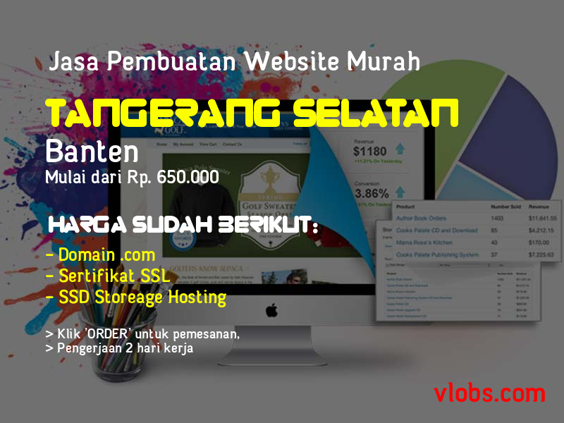 Jasa Pembuatan Website Tangerang Selatan Mulai Rp 650.000