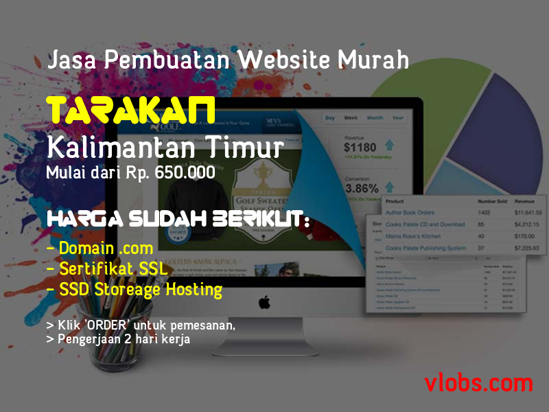 Jasa Pembuatan Website Murah Di Tarakan - Kalimantan Timur