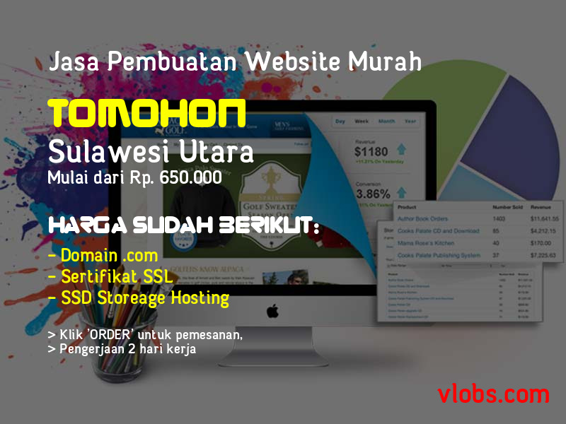 Jasa Pembuatan Website Murah Di Tomohon - Sulawesi Utara