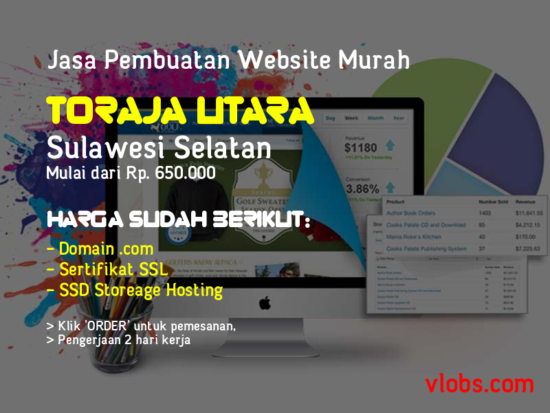Jasa Pembuatan Website Murah Di Toraja Utara - Sulawesi Selatan