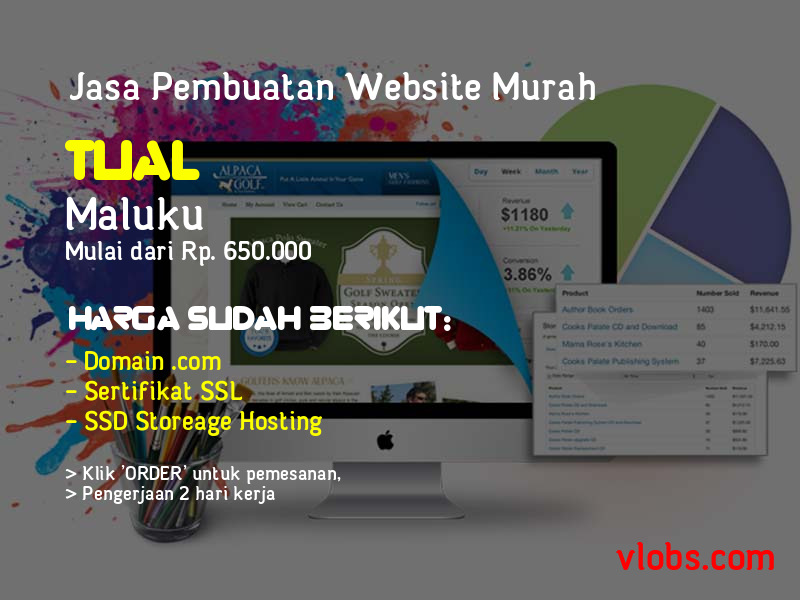 Jasa Pembuatan Website Murah Di Tual - Maluku