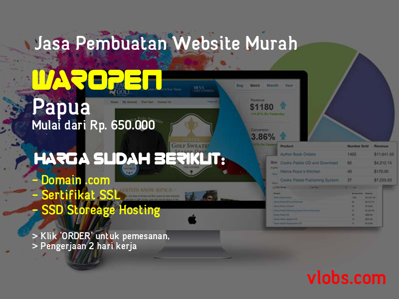 Jasa Pembuatan Website Murah Di Waropen - Papua