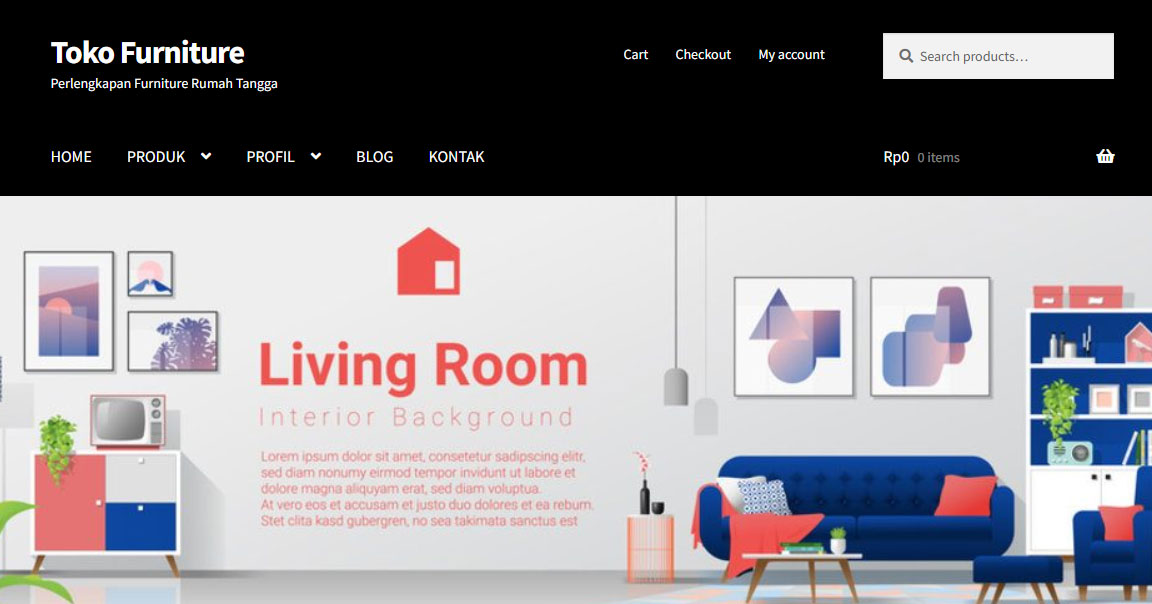 jasa pembuatan website furniture