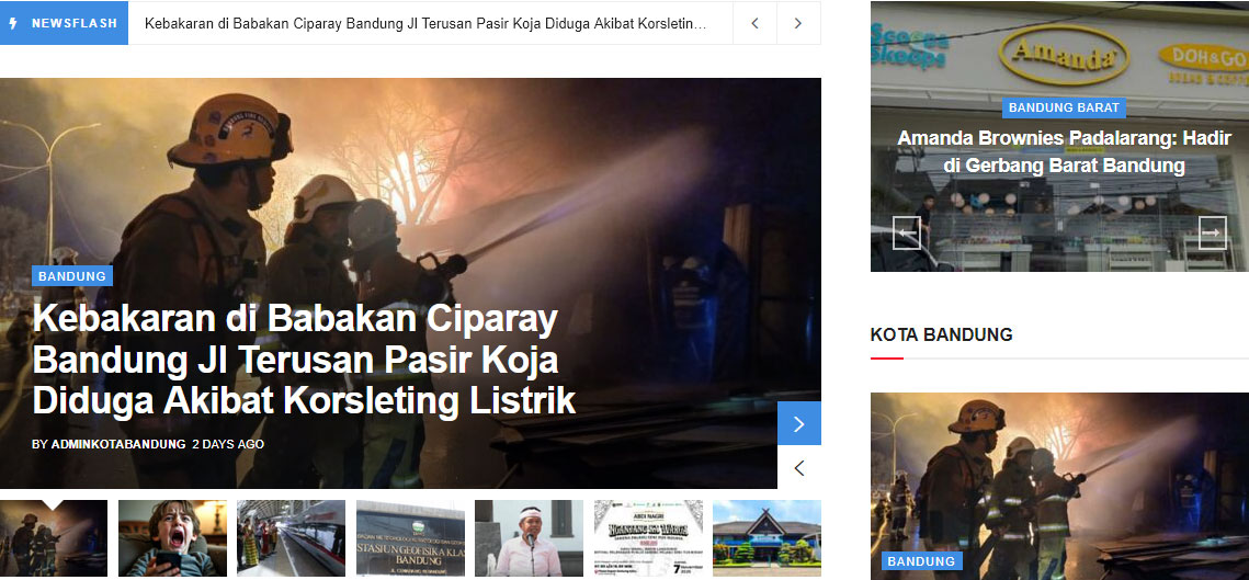 Jasa pembuatan website portal berita